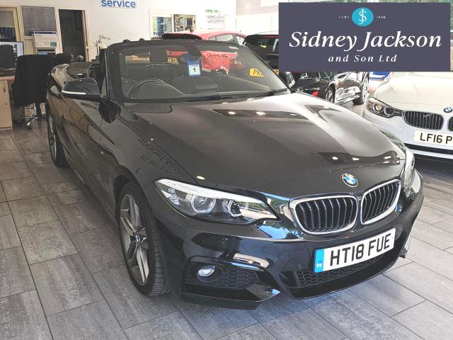 2018 (18) BMW 2 Series 218i M Sport Convertible 6 SPEED MANUAL
